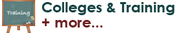 We offer information on Colleges, Universities and Short-Term Training Programs